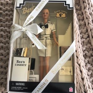 Vintage sees candy Barbie fully wrapped